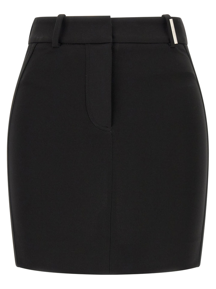 The Attico Metal Plate Skirt Gonne - Nero | 39801f876c678491ae0b00a18f41b1fc189267fa