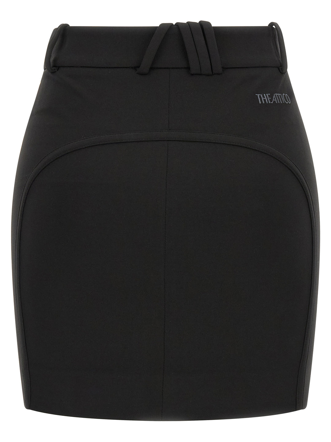 The Attico Metal Plate Skirt Gonne - Nero | fb515a8892a3c00e790719cbd3a1464fc8407e0b