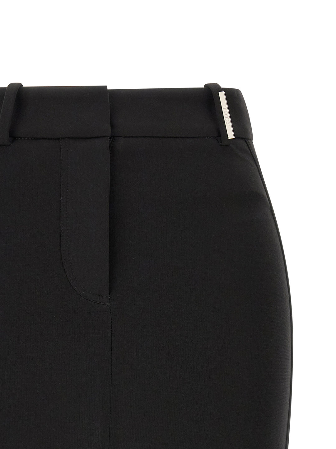 The Attico Metal Plate Skirt Gonne - Nero | 07839160c51871e1d4eeb5e792a8a02bd5a476ce