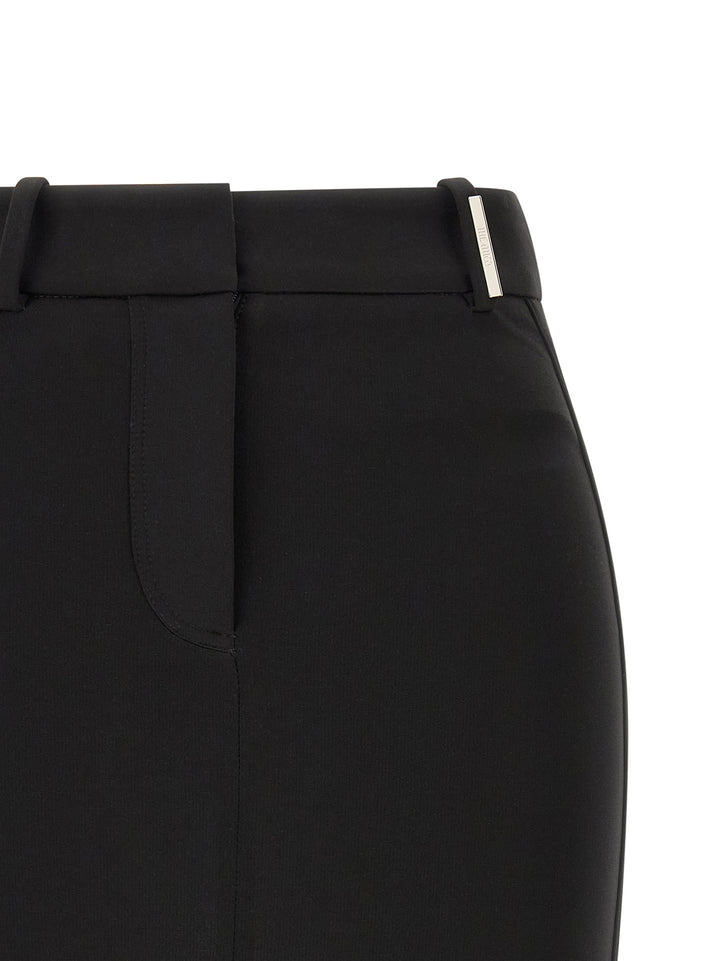 The Attico Metal Plate Skirt Gonne - Nero | 07839160c51871e1d4eeb5e792a8a02bd5a476ce