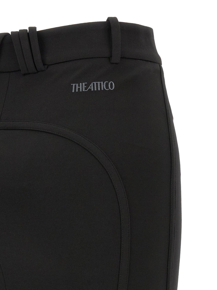 The Attico Metal Plate Skirt Gonne - Nero | 1145fbe9407fdfbcaeba7d1e76cec580c6005aeb