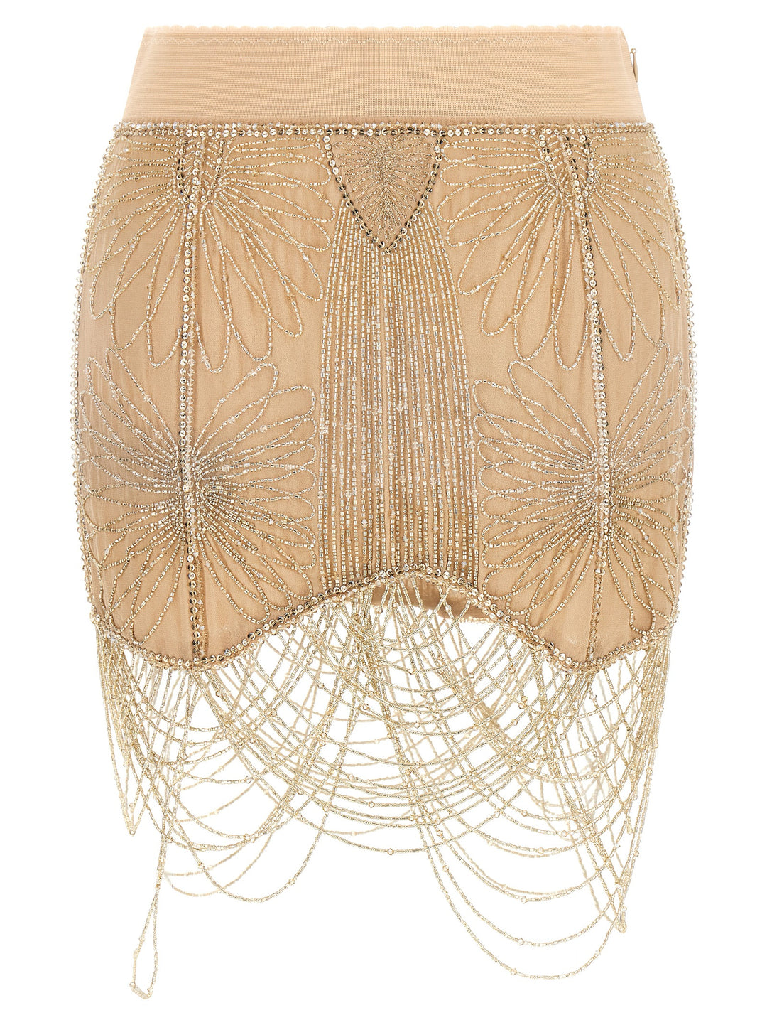 The Attico Beads Embroidery Skirt Gonne - Rosa | 88f106baf65a908d05390455d29228c3e0f2ae94