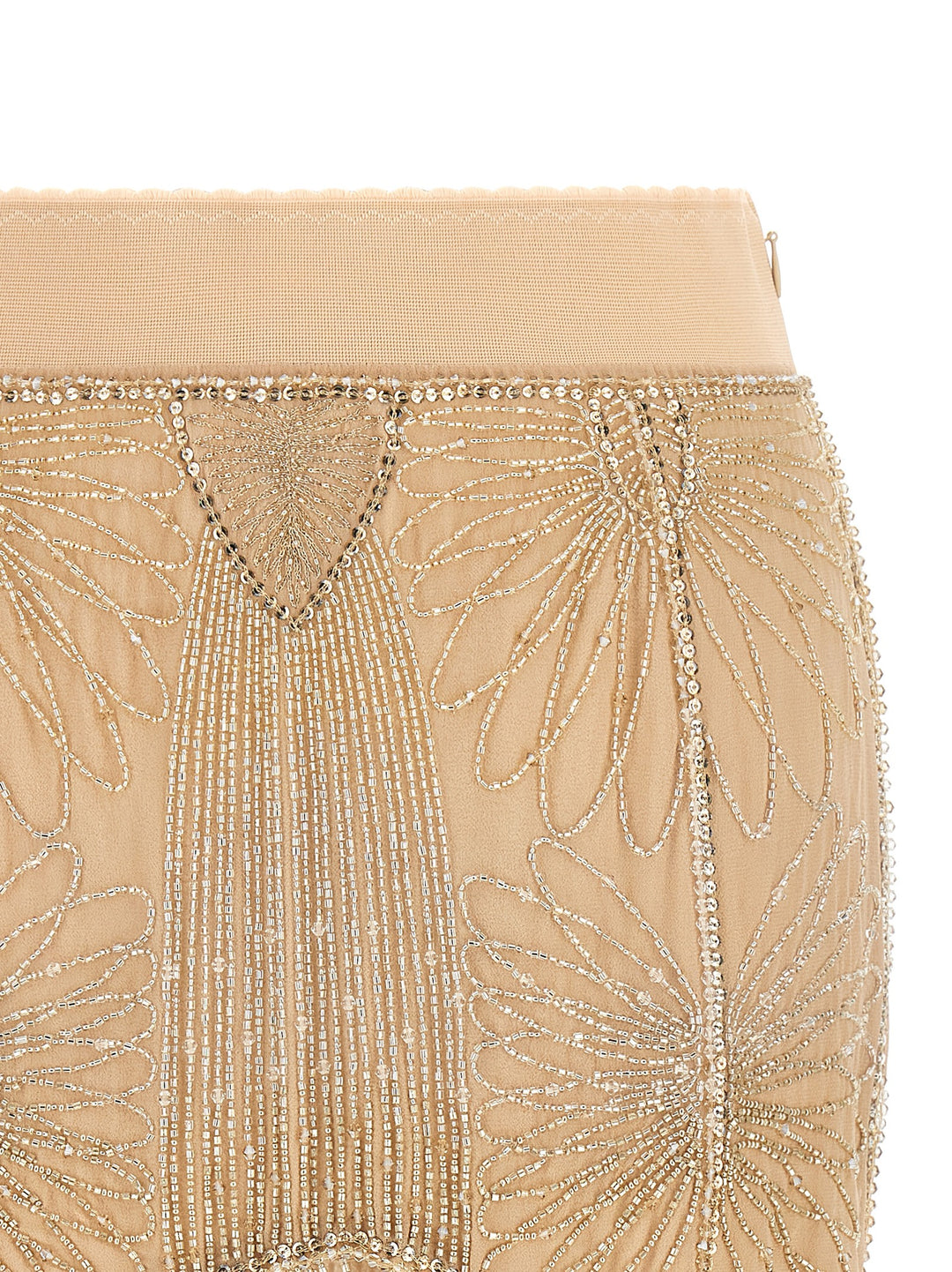 The Attico Beads Embroidery Skirt Gonne - Rosa | 9cc11045fba05c8a54db9b23560252f39cf30e6b