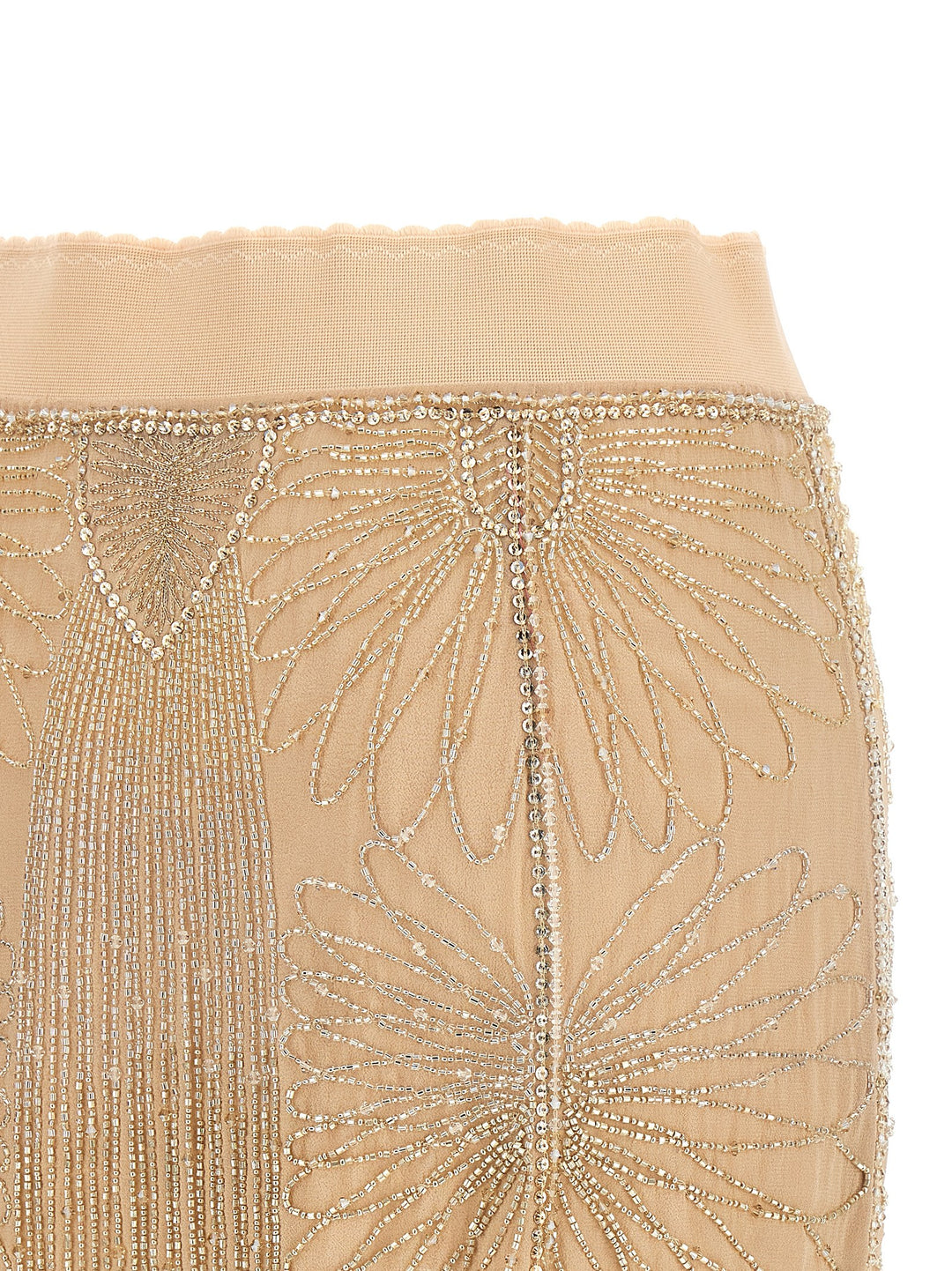 The Attico Beads Embroidery Skirt Gonne - Rosa | c9297c202997f22395ad4319e3a26528bec45d04