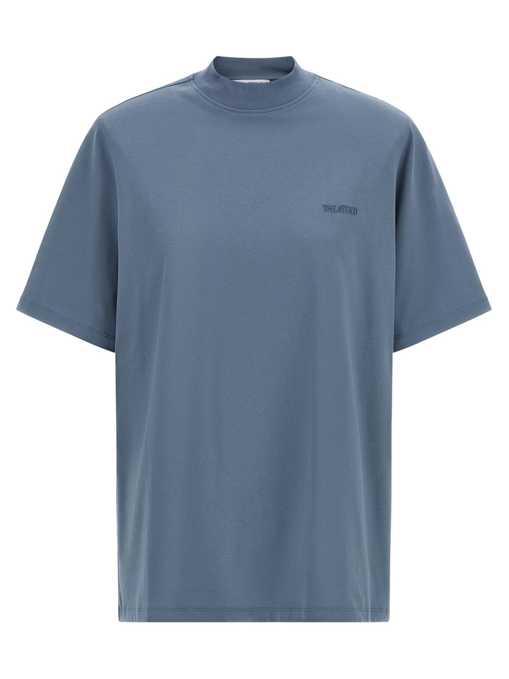 The Attico Mock-Neck T shirt - Blu | ff3f2138d73f35eb8b31eeb8192855d2e427b0dd