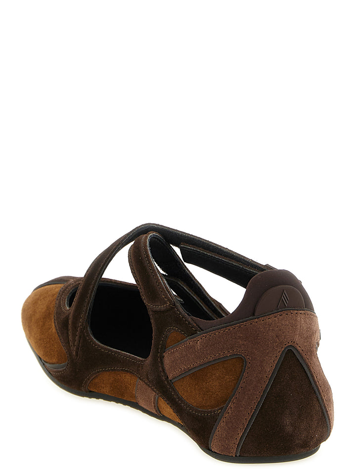 The Attico Floor 01 Flat shoes - Marrone | f2ab4685167db74d2b68c4bd807374a07ee1b719