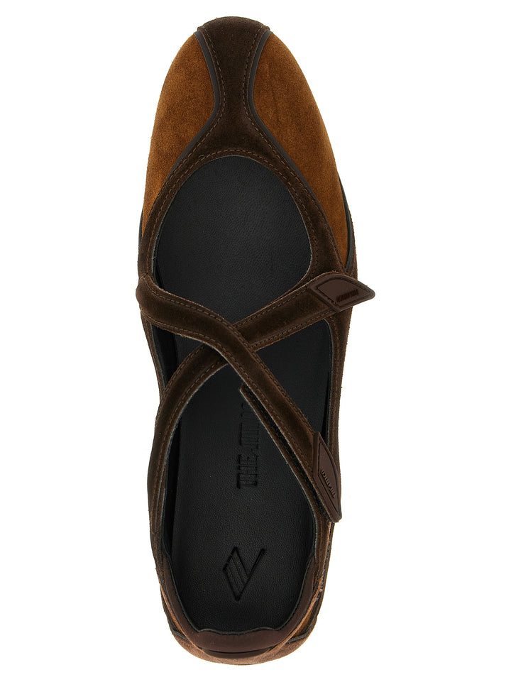 The Attico Floor 01 Flat shoes - Marrone | 031f75fb4124345312151db605e6fbcee83de2b8