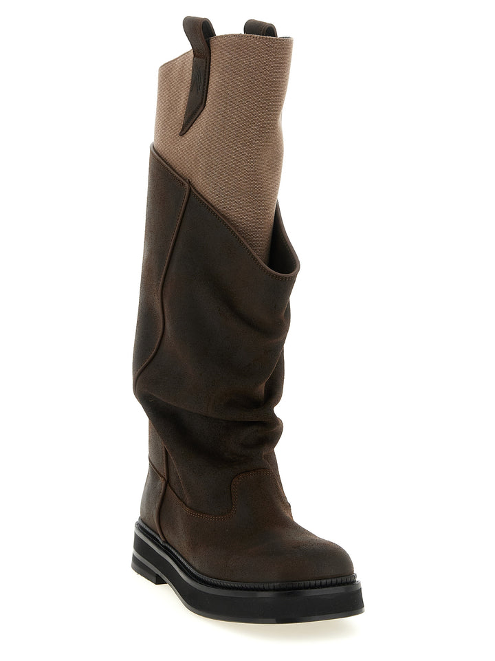 The Attico New Robin Passeggiata Stivali e Stivaletti - Marrone | 275344ab2431406b6f46e668f58105111adcfe43