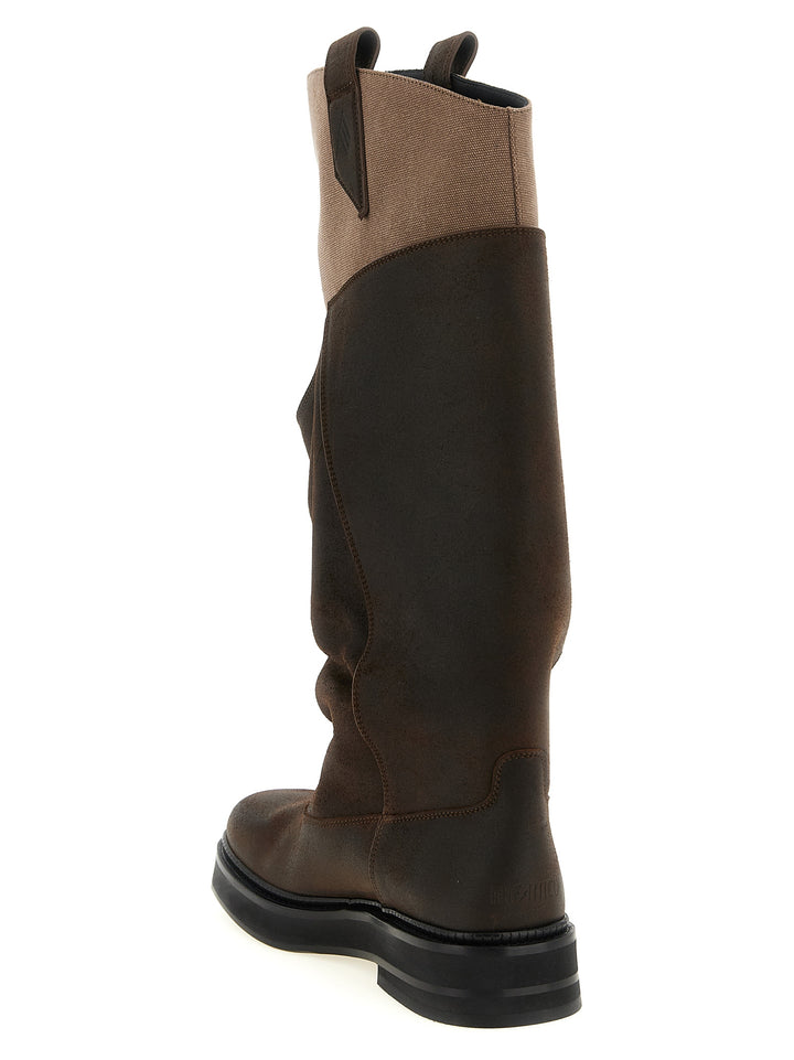 The Attico New Robin Passeggiata Stivali e Stivaletti - Marrone | a921d08ae2cc0b72b4ea0c2b050625a054c84269