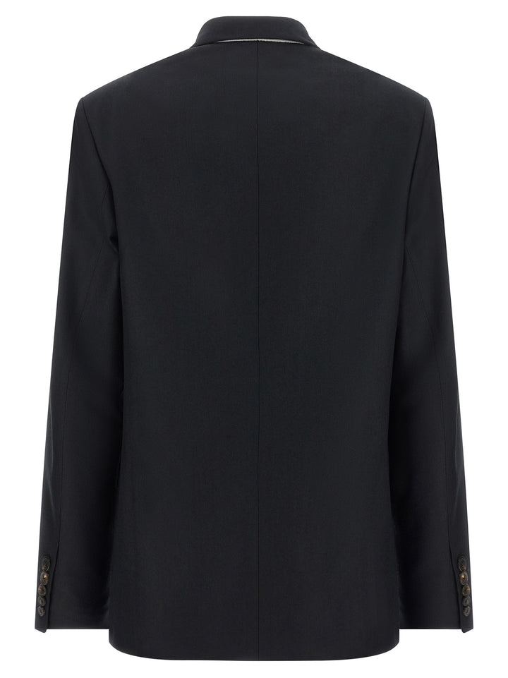 Dries Van Noten  Barrysta BlazerS - Blu | a676a584ea000041b19e88ee9f3557258269f2f5