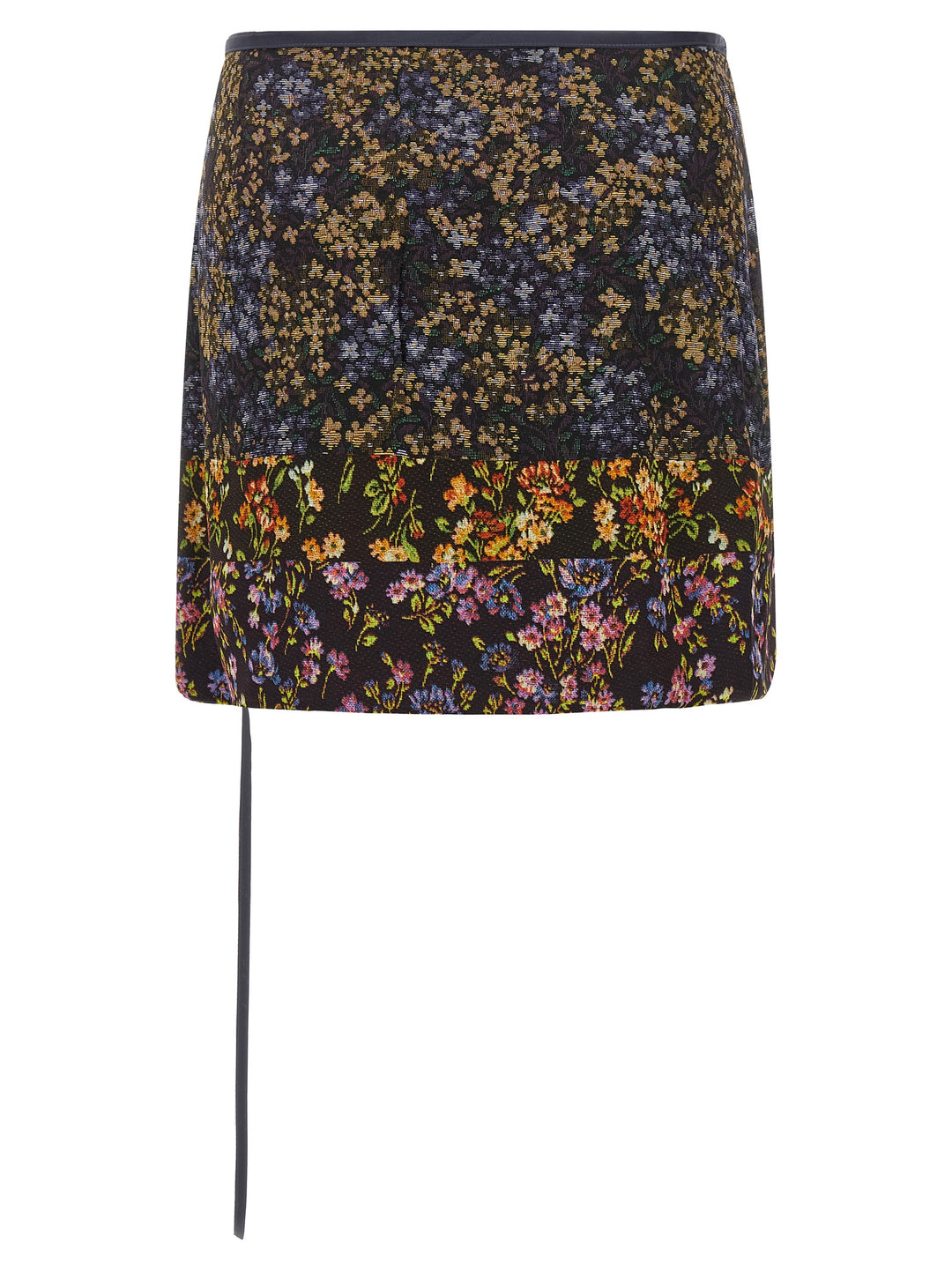 Dries Van Noten  Patchwork Wrap Skirt Gonne - Multicolor | 4b0ccdab01748b7dbf925f9169f772b87145db0a