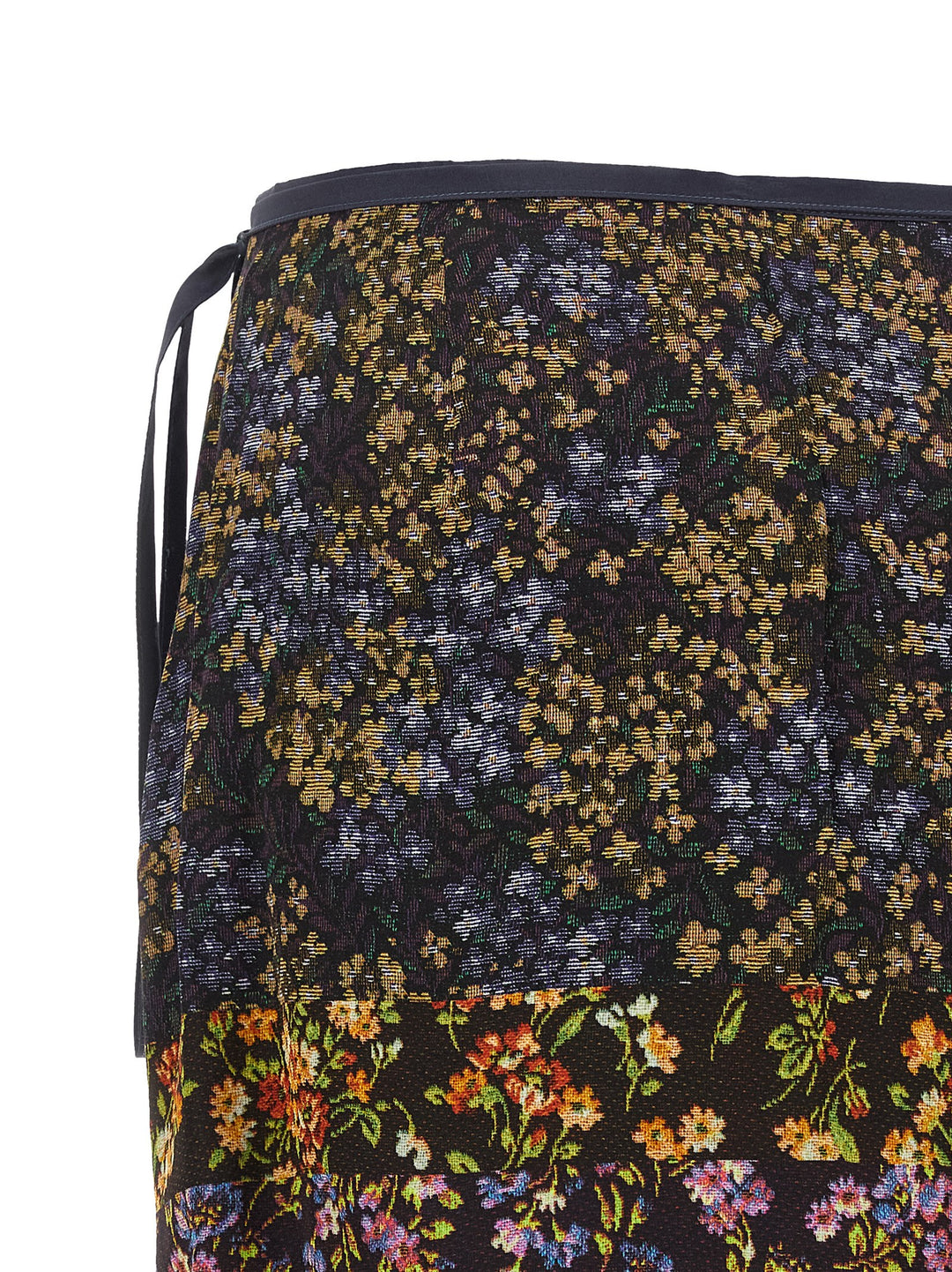 Dries Van Noten  Patchwork Wrap Skirt Gonne - Multicolor | b0fef663ed514b9d251a3378f6db23f06e9ee0ea