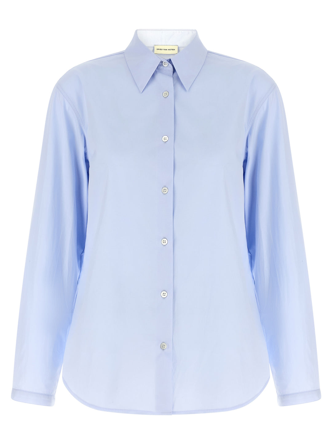 Dries Van Noten  Chloris Camicie - Celeste | 38e94c6941bf0374883ba541d75cc68f8e5a120e