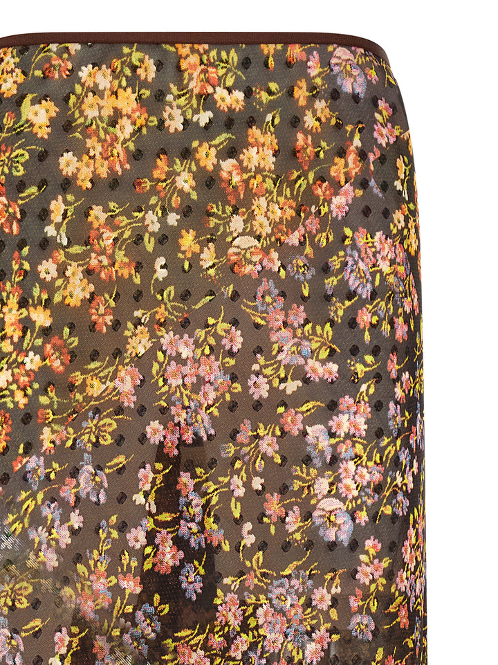 Dries Van Noten  Sati Gonne - Multicolor | 4c58ac2bf1ffe4d7a1f194fa13a3a904e85ea522