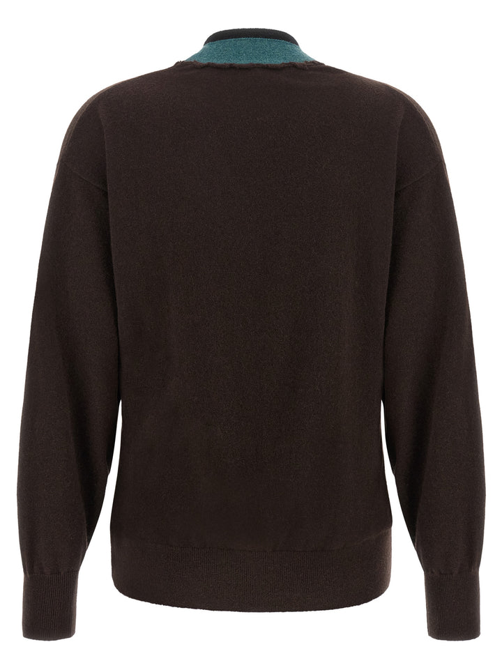 Dries Van Noten  Toma Maglioni - Marrone | 09dc410569f96b452b1bac6fad9a4817f3fa8b6b