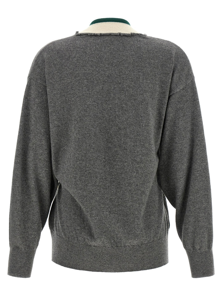 Dries Van Noten  Toma Maglioni - Grigio | 888025f1a554b9674ca0a4205b49438da609e7e4