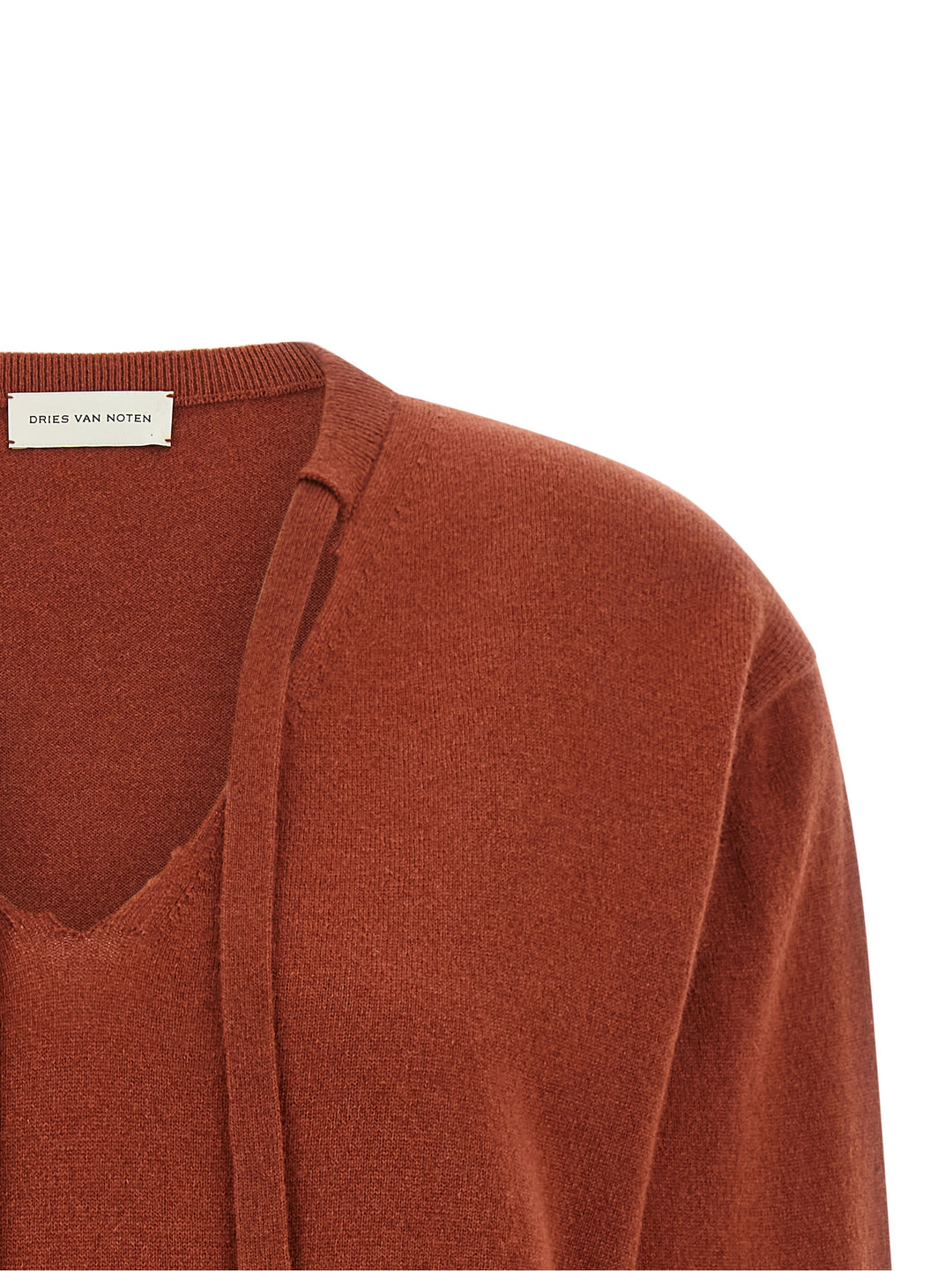 Dries Van Noten  Towie Maglioni - Rosso | 83756605a792b9e1e0d18113bd3be90621c3ec57