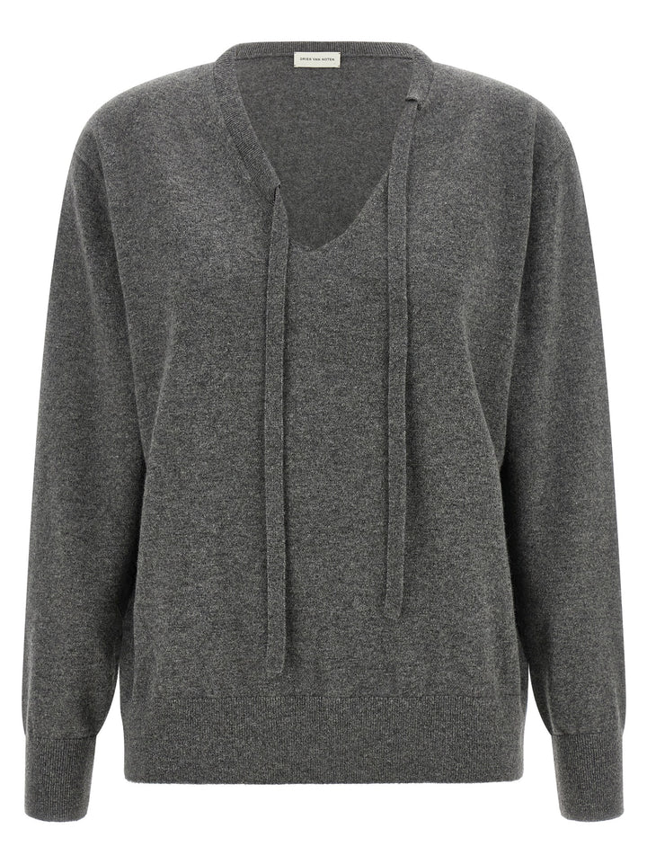 Dries Van Noten  Towie Maglioni - Grigio | 3388f7e91db0528868bdca39c81129561a993a0d