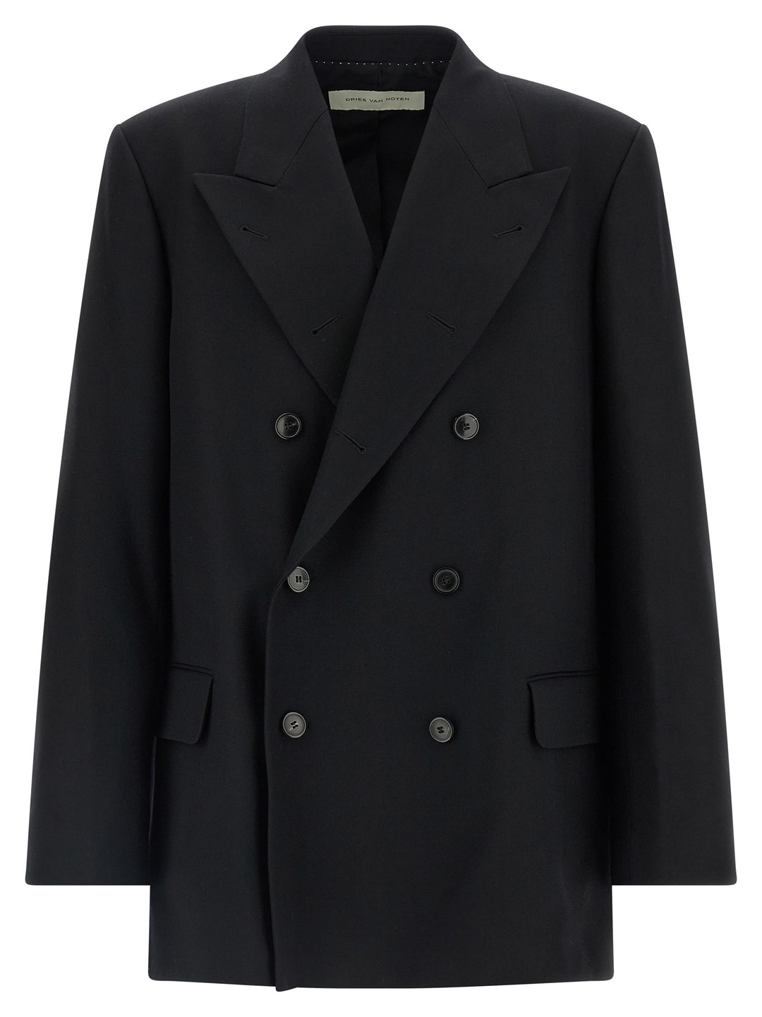 Dries Van Noten  Bosar Blazer - Nero | 7695615de86c152c32354577e57beb4b5d0cf196