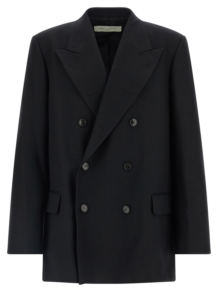 Dries Van Noten  Bosar Blazer - Nero | 7695615de86c152c32354577e57beb4b5d0cf196