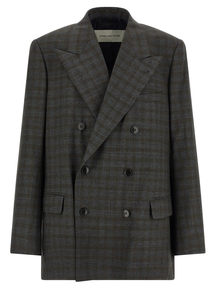 Dries Van Noten  Bosier Blazer - Grigio | 3b1ea407d14128432311598e919a9ea2a9940486