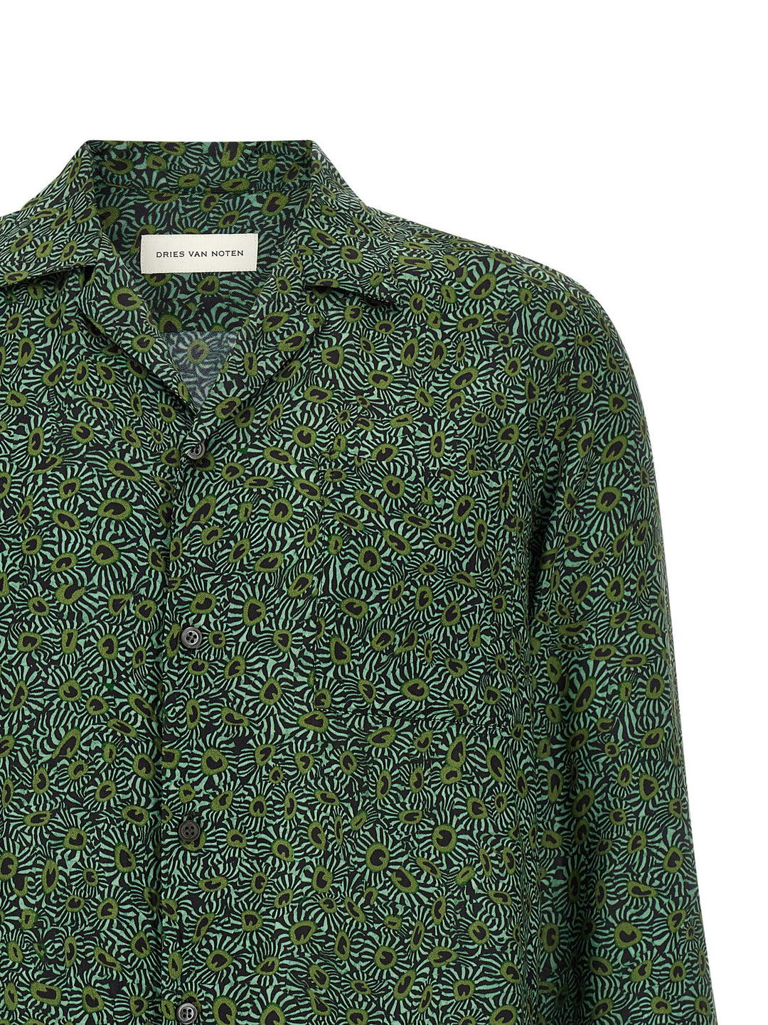 Dries Van Noten  Carlty Camicie - Verde | f9f07f434a60ab0e85ebae9674f8638c9e8164b3