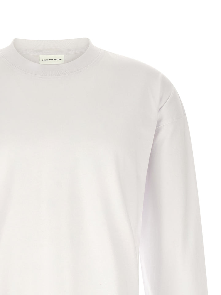 Dries Van Noten  Hegland T shirt - Bianco | 32d3a7aa2a5beb57653afa9b007cb97ac2bbbf1f