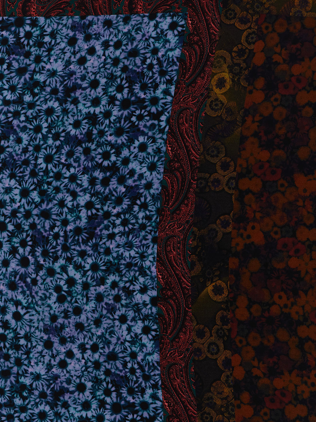 Dries Van Noten  Flora Sciarpe - Multicolor | 449d8c1ebce71f93f8d4456e0df8e3374468ed96