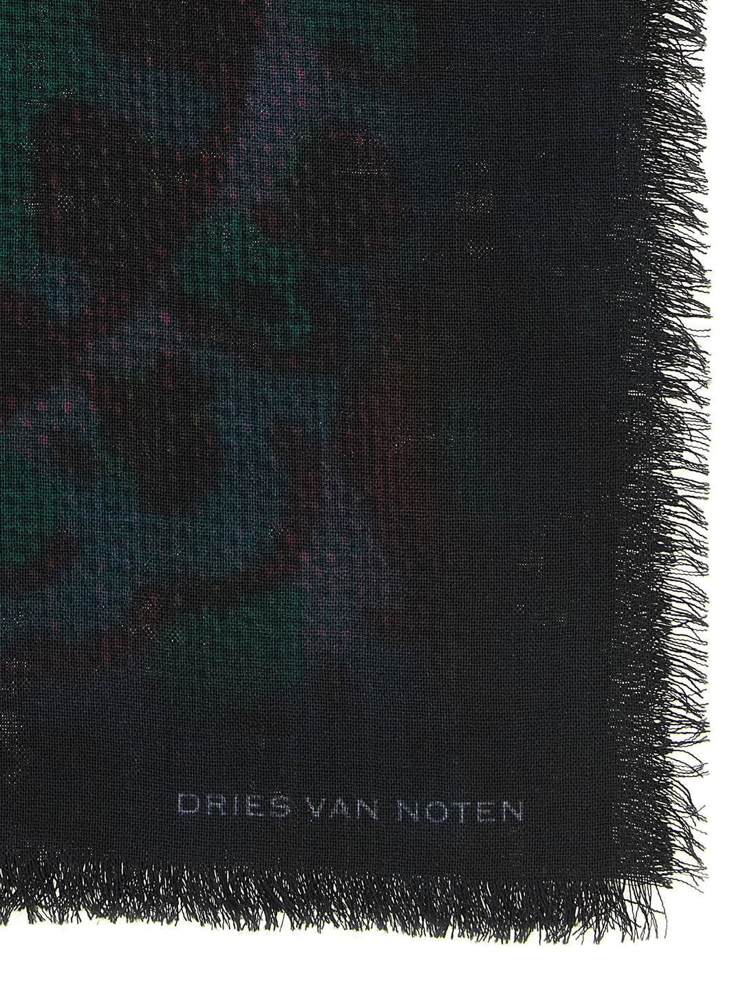 Dries Van Noten  Folk Sciarpe - Verde | 17ee6d1d2fc84651944a0466e4732a1e3bf0718b
