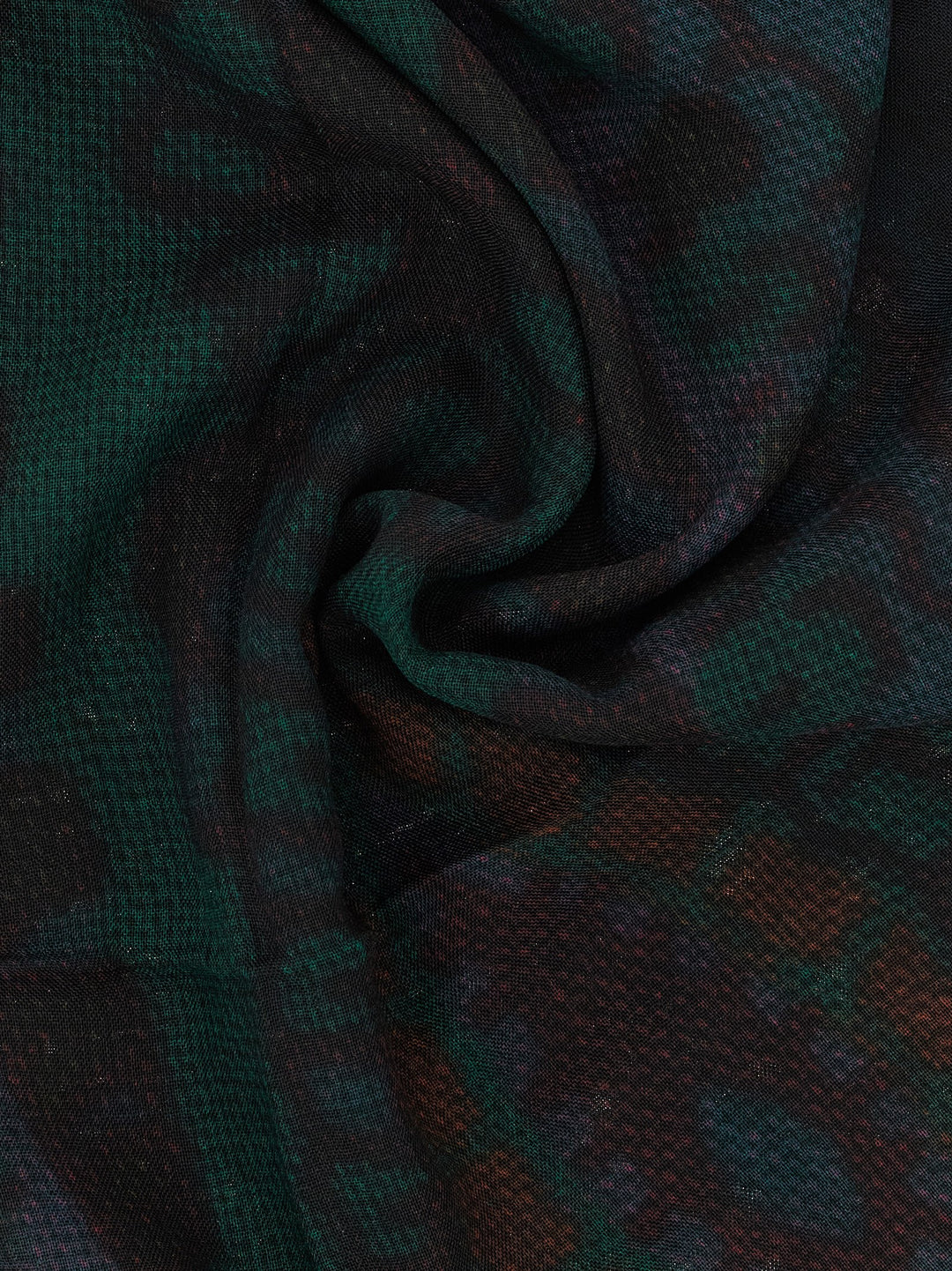 Dries Van Noten  Folk Sciarpe - Verde | c1a34d5eb19053ed3d1562e40c567f7e8dc0179a