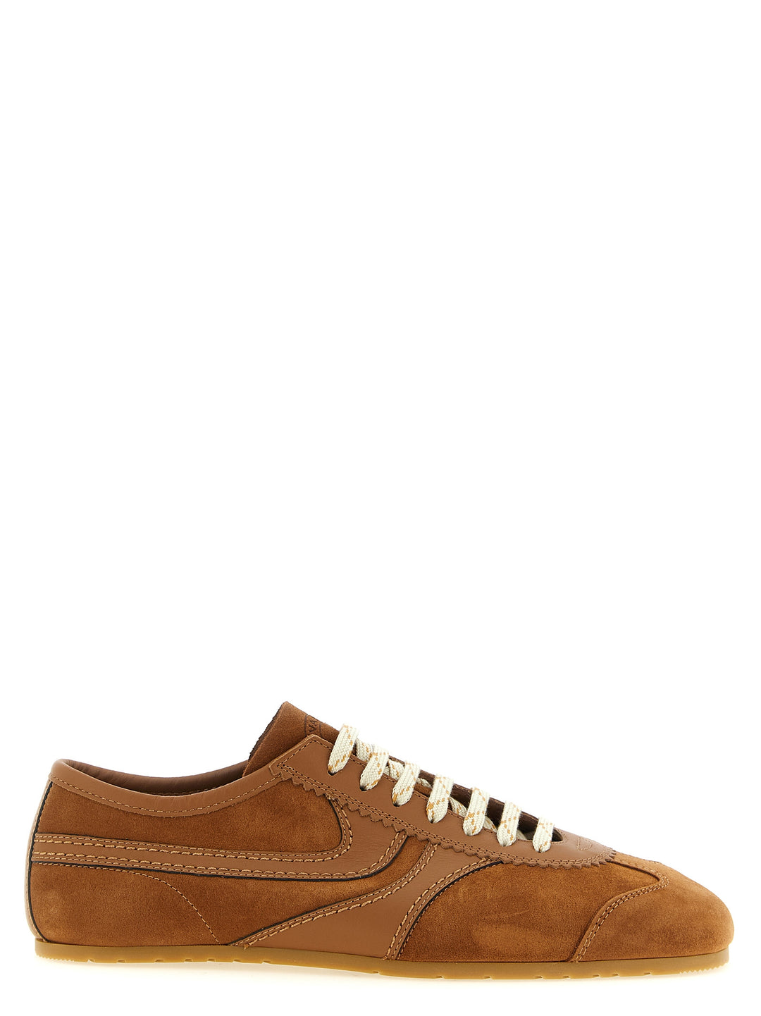 Dries Van Noten  Suede Sneakers - Beige | b424f504cf89f9af69240bd1bf3a93e8890184a0