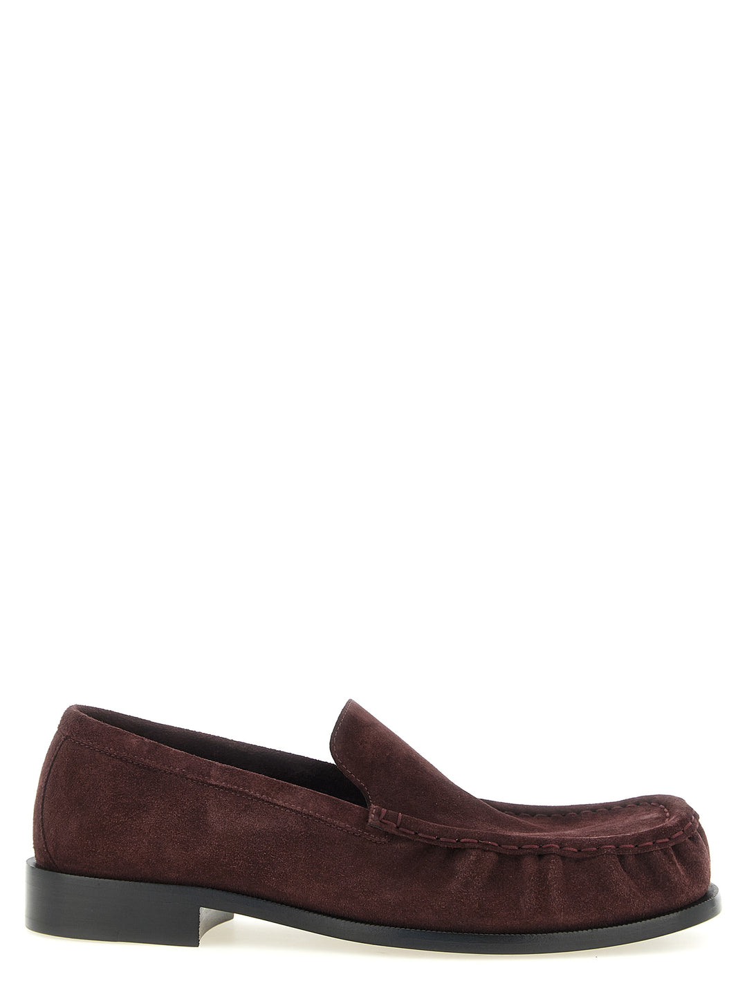 Dries Van Noten  Suede Mocassini - Bordeaux | 08369204bbc3b07a244bf21dcb7bc6c4456e8741