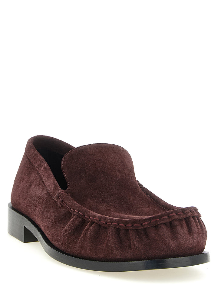 Dries Van Noten  Suede Mocassini - Bordeaux | 7ffacd04bb1ae11a20a6b84f86046fa827db911a
