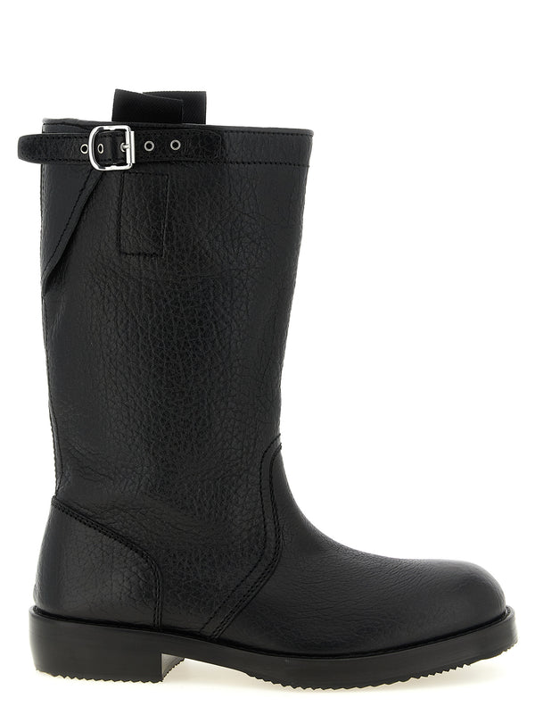 Biker Boots Stivali E Stivaletti Nero