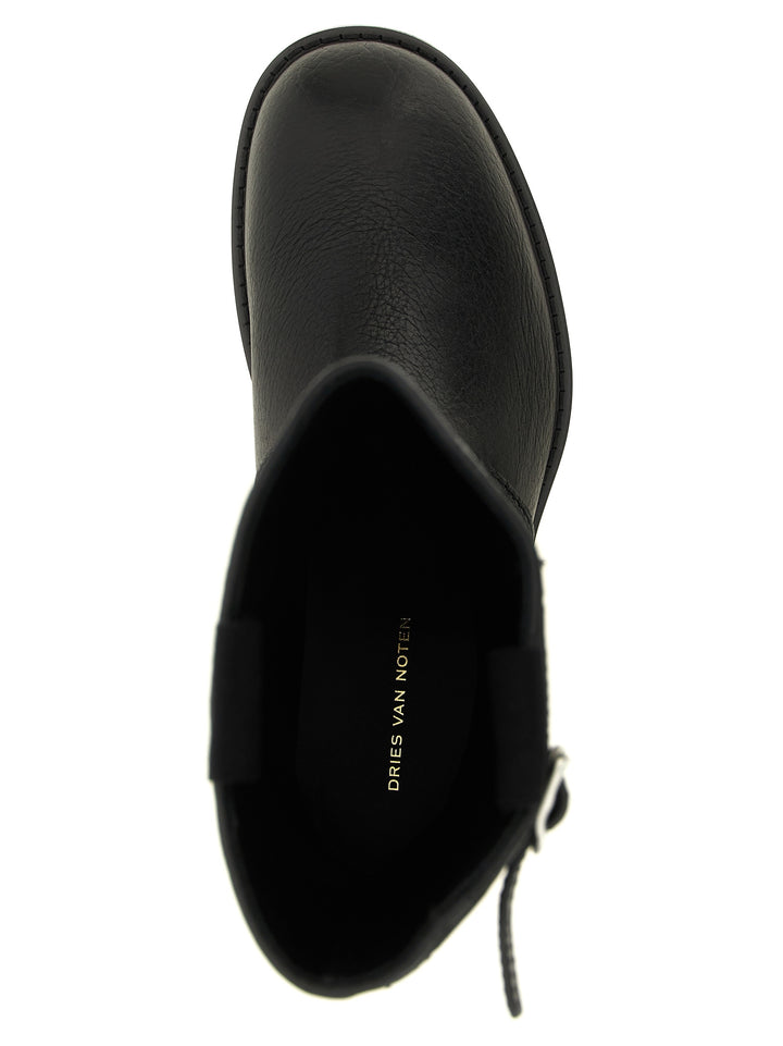 Dries Van Noten  Biker Boots Stivali e Stivaletti - Nero | 842fb217ea3474714a3b26fb10387e3347410abb