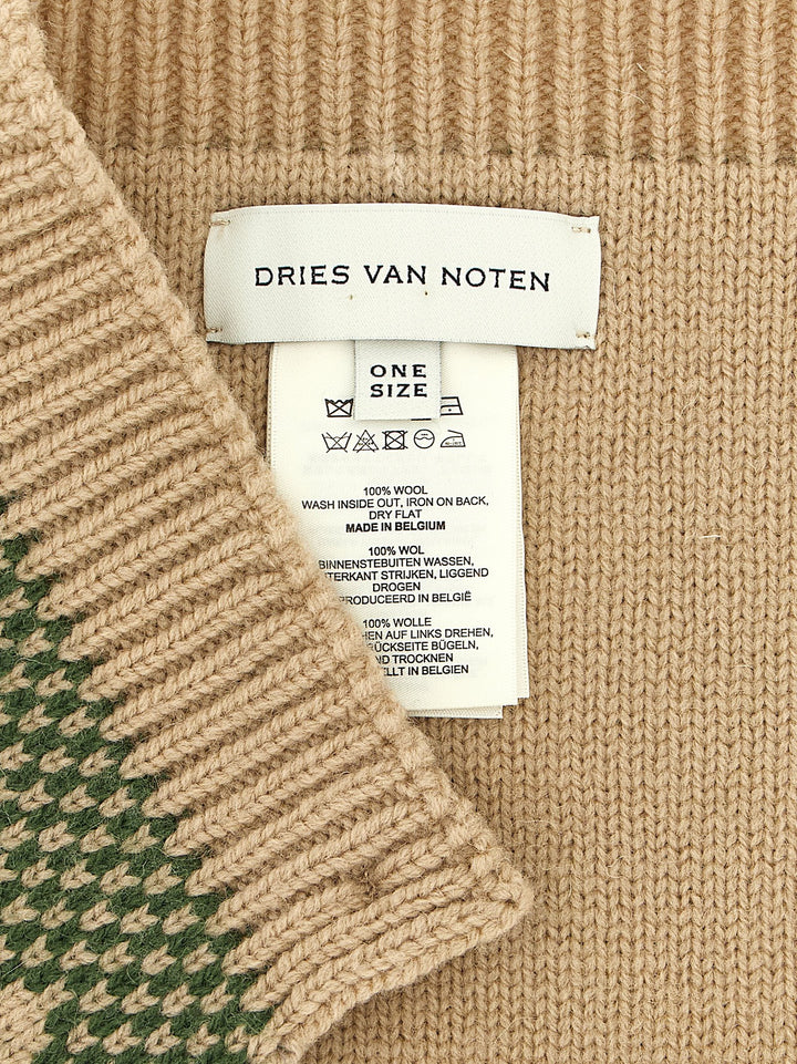 Dries Van Noten  Martim Sciarpe - Beige | 1cc13b2102a441fca659d3e0c3afa0b08eb9f289