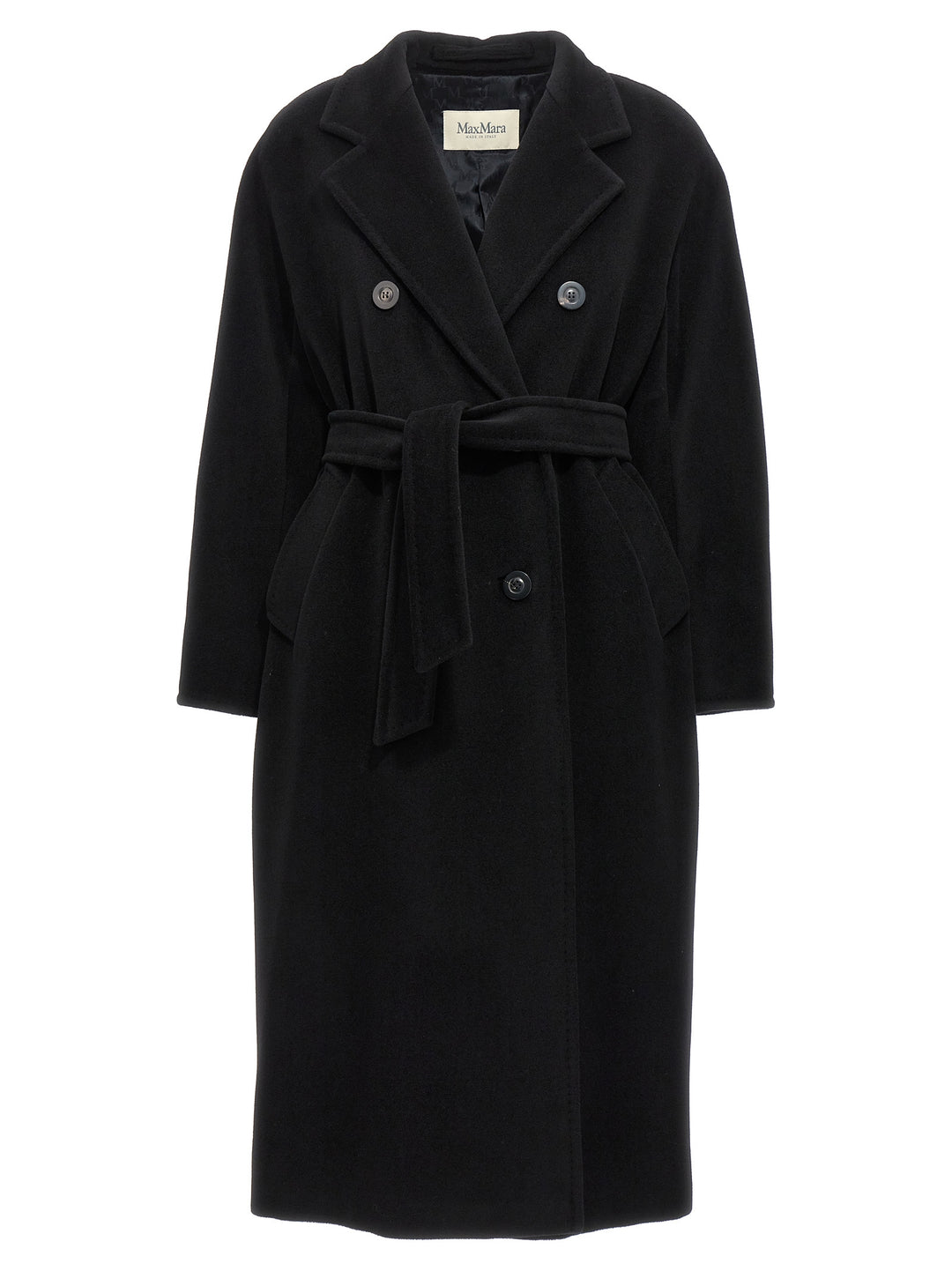 Max Mara Madame - 101801 Icon Coat Trench e Impermeabili - Nero | 0229ebbc9c38121aaa1643d2b83bbd6f9a406c61