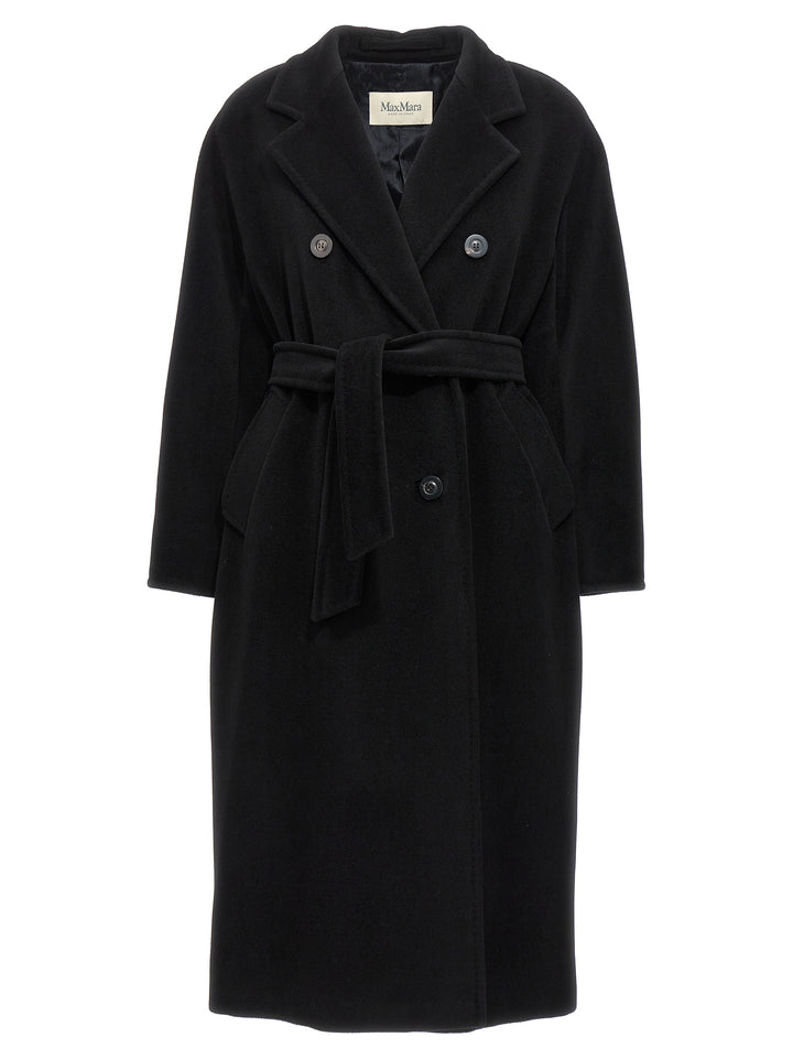 Max Mara Madame - 101801 Icon Coat Trench e Impermeabili - Nero | 0229ebbc9c38121aaa1643d2b83bbd6f9a406c61
