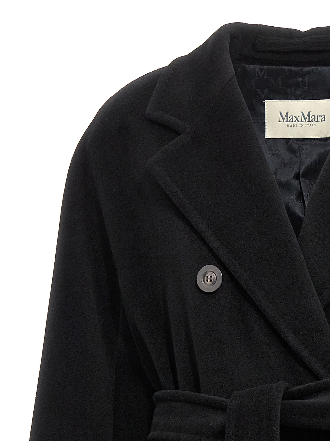 Max Mara Madame - 101801 Icon Coat Trench e Impermeabili - Nero | 0b5b3e40230fafbbbd6236c6f4f6e9f927ea48cd