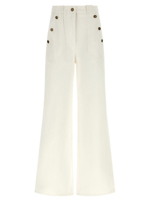 Mxmbadesse Pantaloni Bianco