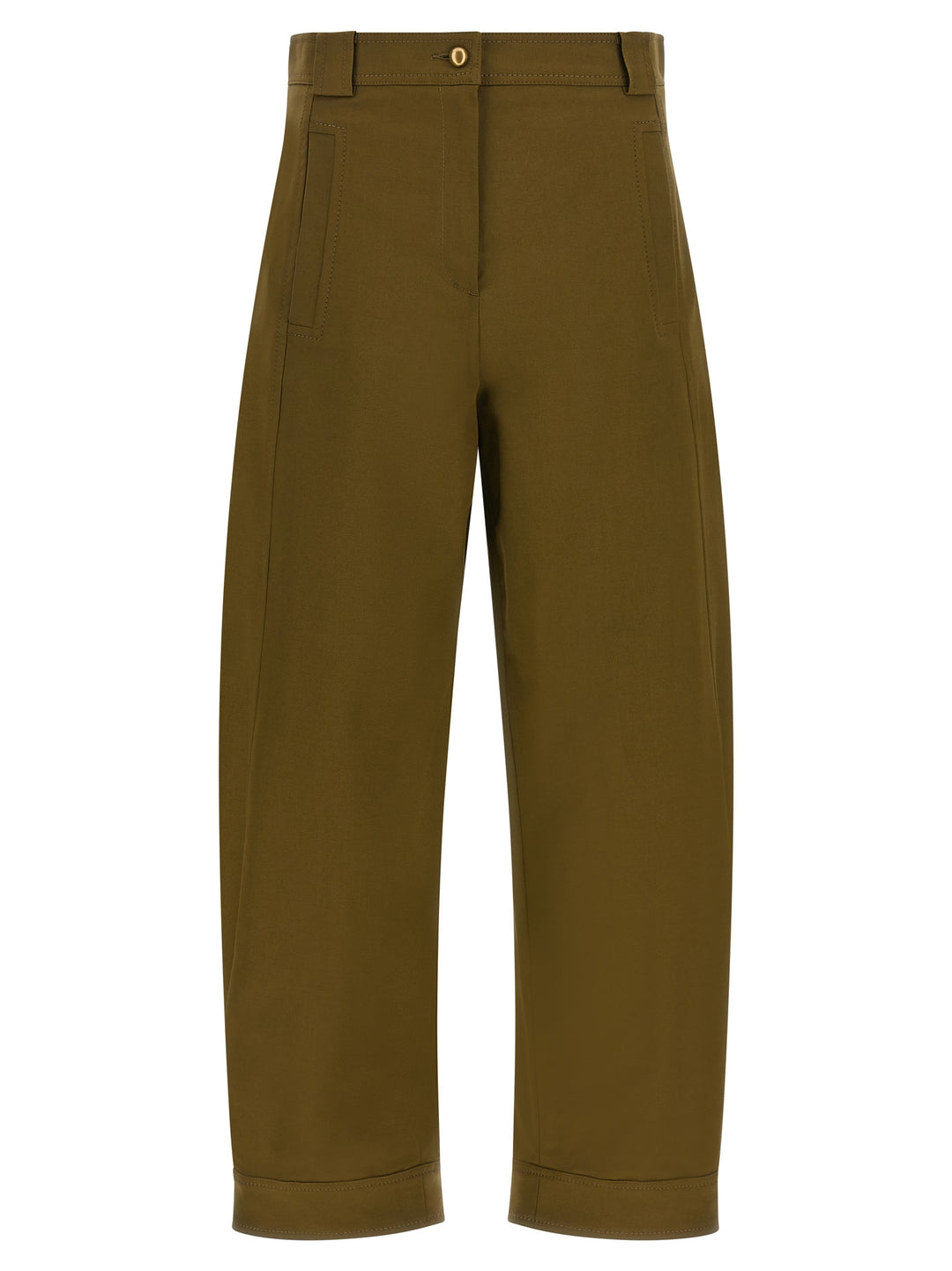 Max Mara Mxmadorni Pantaloni - Verde | e76c4105640f85cd2b06a979b6cfdea3104aa542