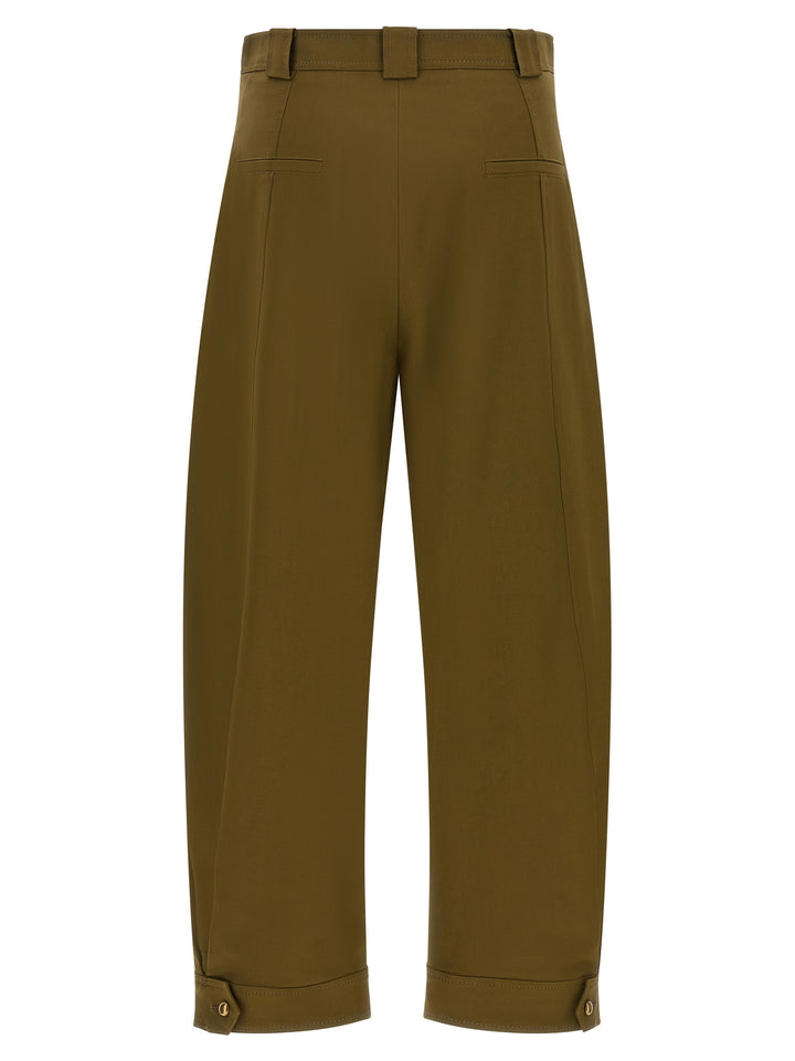 Max Mara Mxmadorni Pantaloni - Verde | e4662397e4a782e840b7be3b0fd74ec860f8cb47