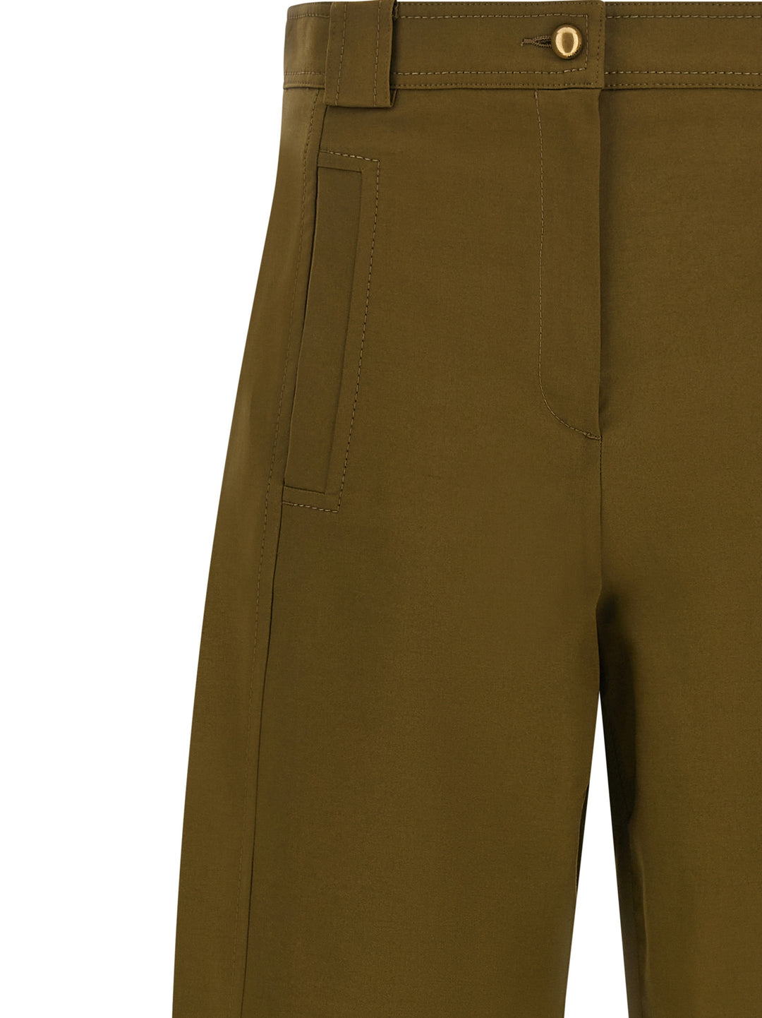 Max Mara Mxmadorni Pantaloni - Verde | b3bf93fd78ad41e5791f90c6275902552d061b15