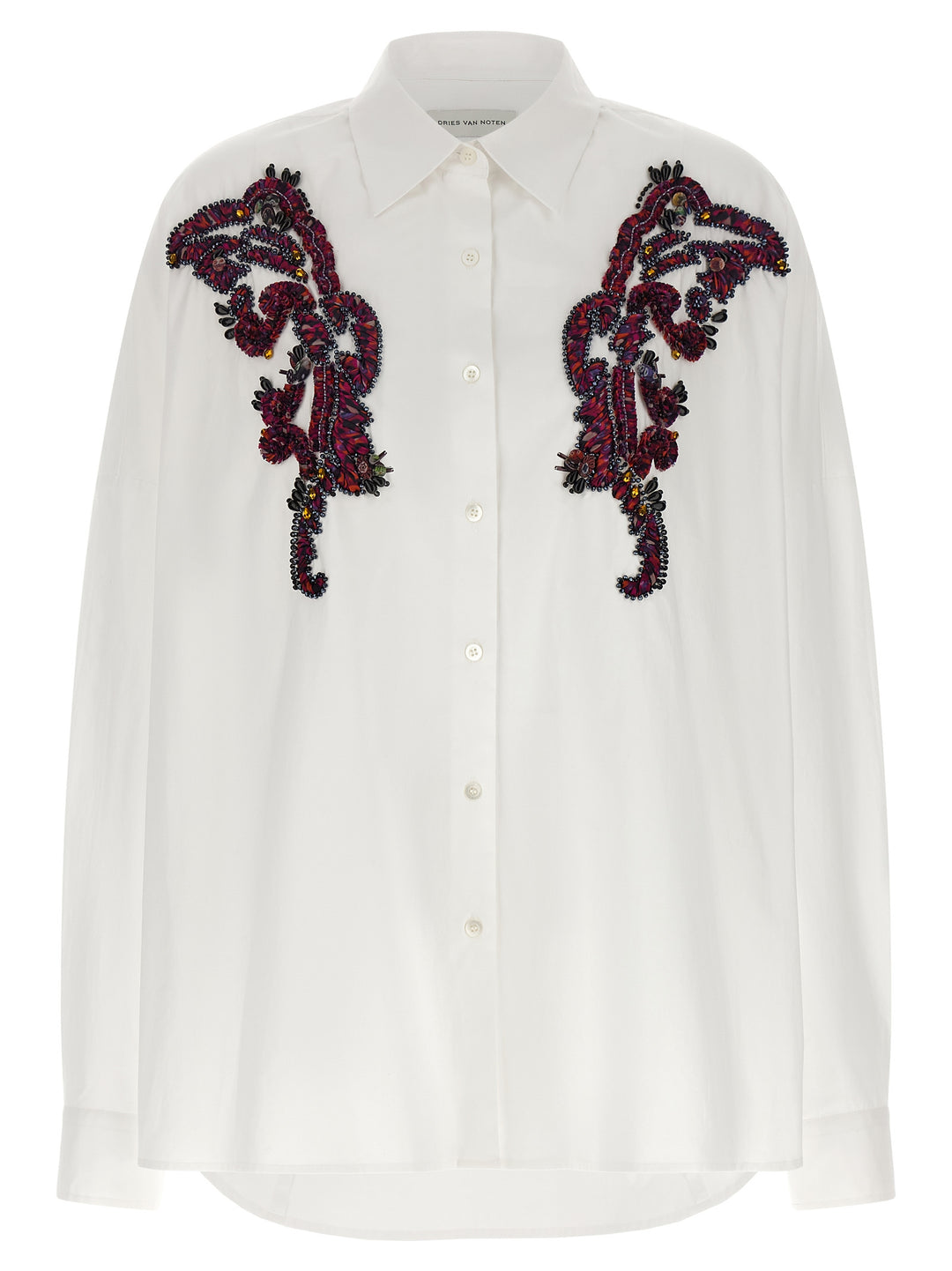Dries Van Noten  Casia Camicie - Bianco | a053ff94e599bec538860bbebb6cfd6e38ff7193