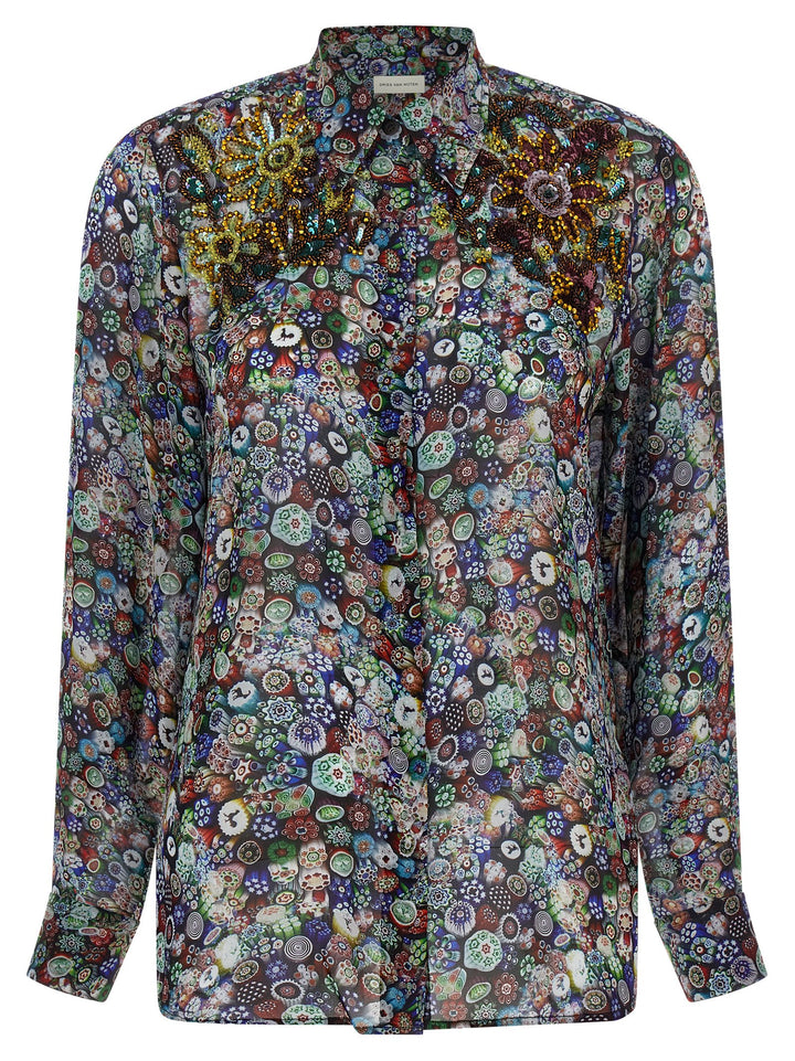 Dries Van Noten  Glass Kaleidoscope Camicie - Multicolor | 34bf5439b91265ef5ca4e3860dd0defd4a708e54
