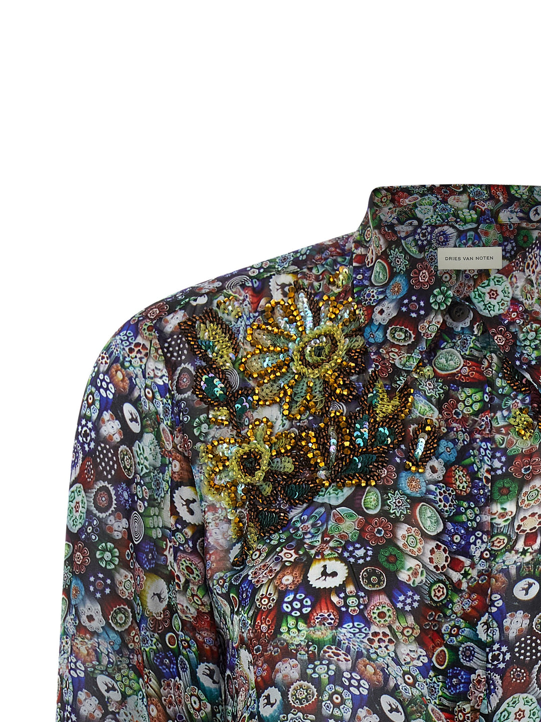 Dries Van Noten  Glass Kaleidoscope Camicie - Multicolor | c6edc04296092d584ae3943ac7c59a34d0dac920