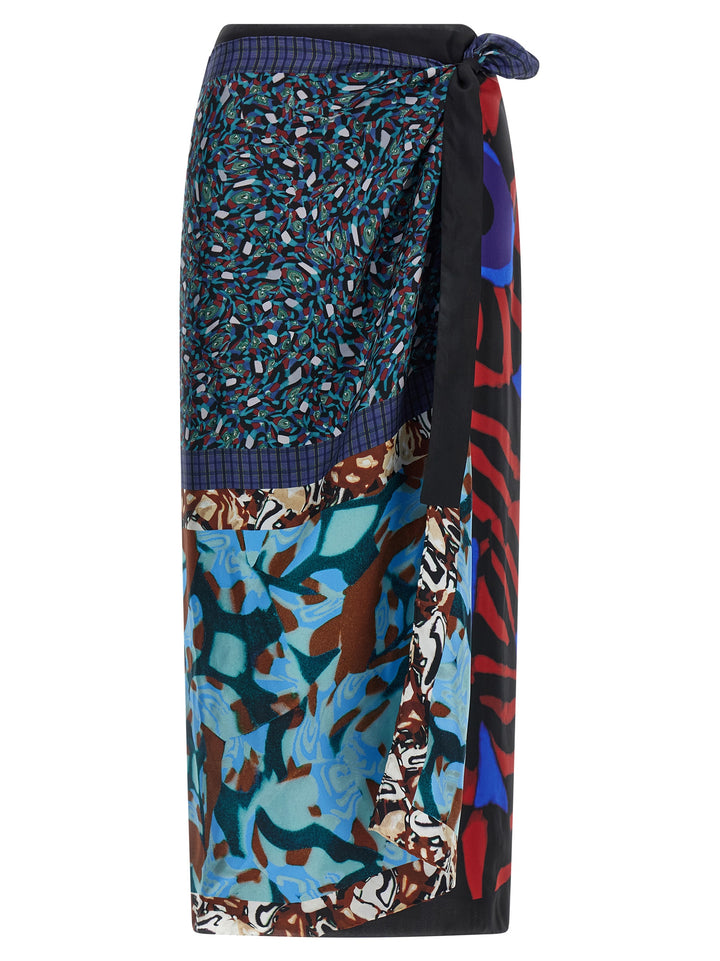Dries Van Noten  Scarfy Gonne - Multicolor | 25c72bdb19a68a673361c0efa724cb448a016553
