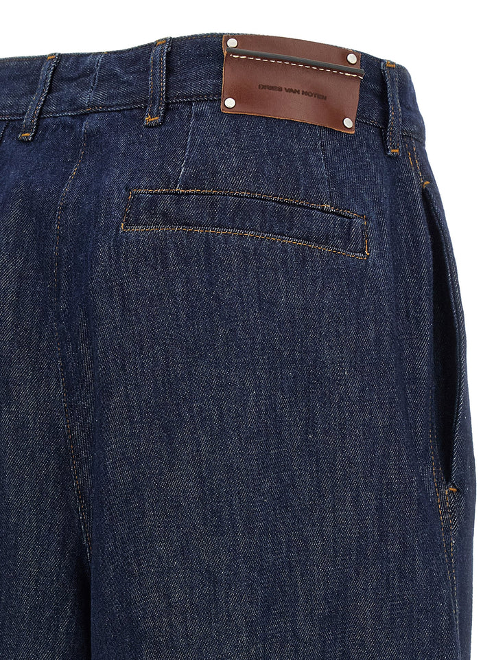 Dries Van Noten  Penn Den Jeans - Blu | 703367f860d7004df372b0d190a8bd84283358da