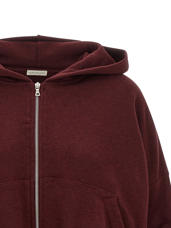 Dries Van Noten  Hannett Felpe - Bordeaux | 353adfcf523c6f908098ab0126b5a56520172218