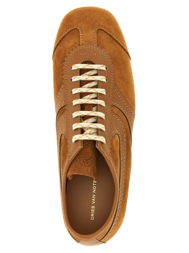 Dries Van Noten  Suede Sneakers - Marrone | 49f56a82349334881ea899f59acacd054e3636ab